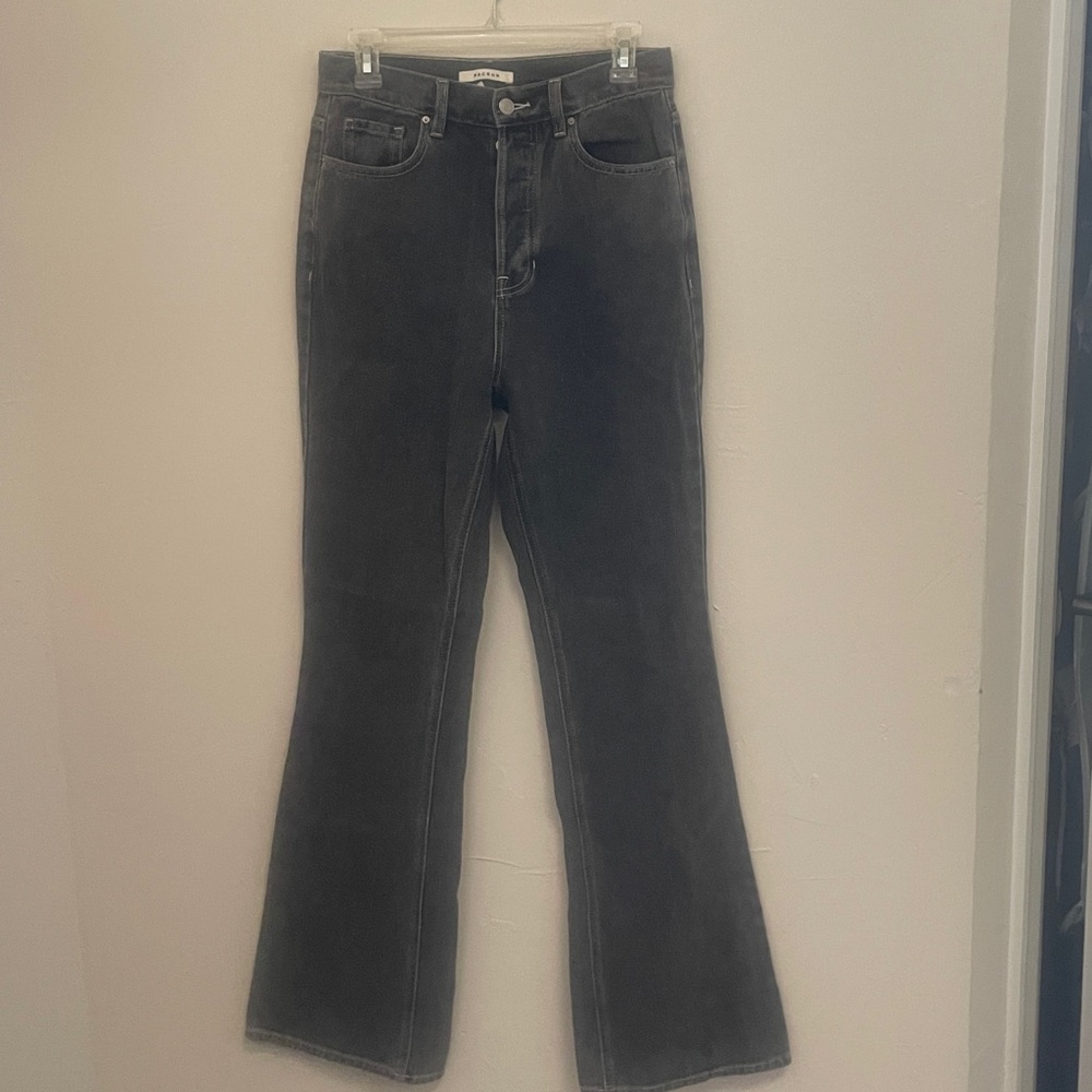 PacSun High Waisted Grey Bootcut Jeans